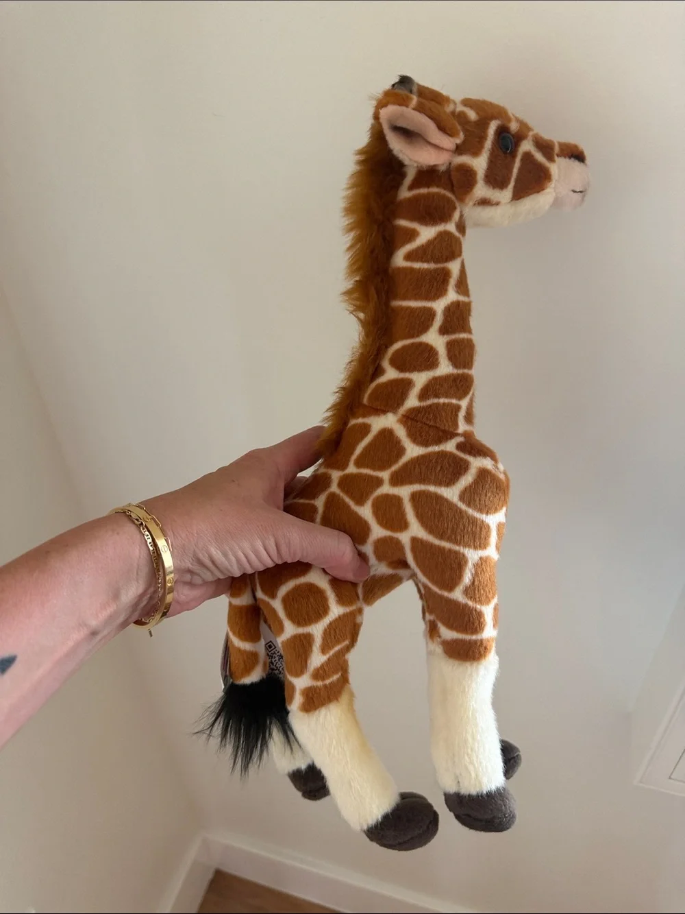 National Geographic Plush Giraffe Toy - Brown & White